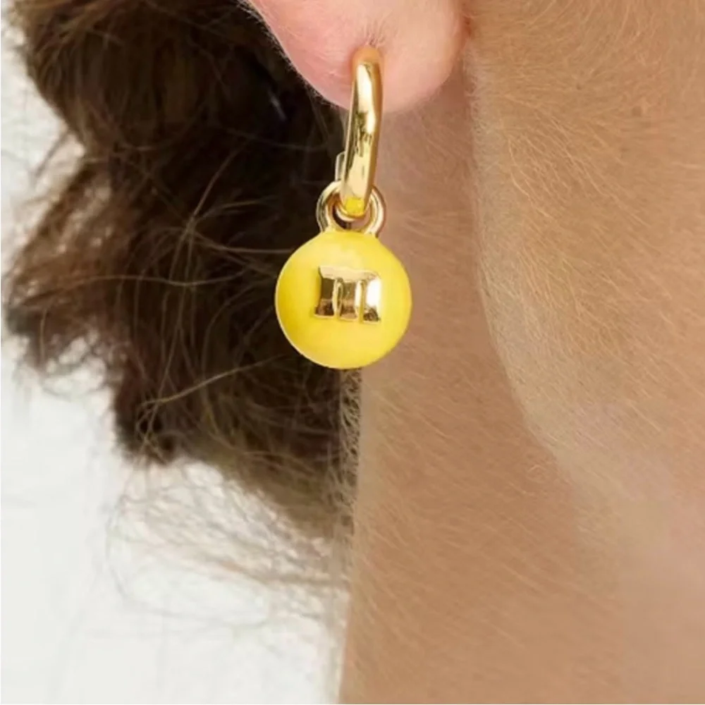 KATE SPADE X M&Ms‎ Charm Huggie Earrings